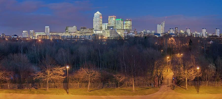 Stave Hill, Canary Wharf London